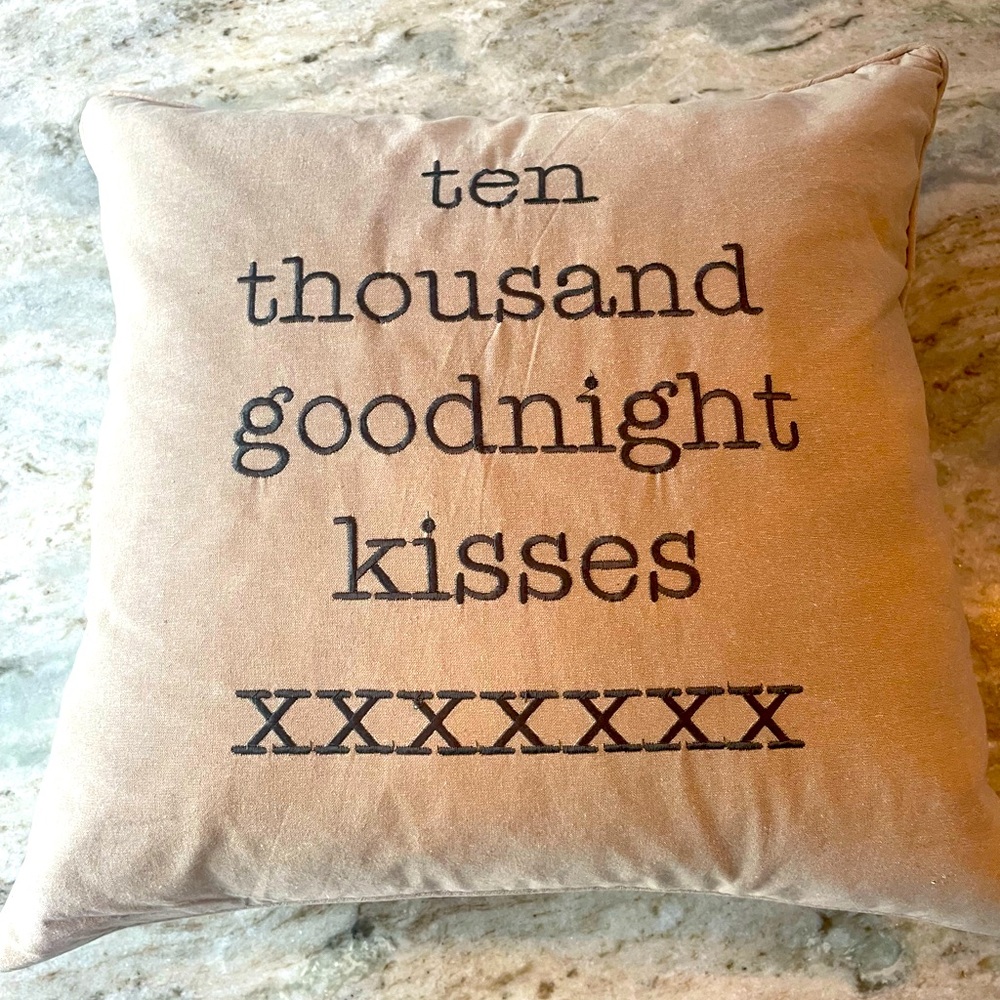 Levtex Home featherfilled linen pillow